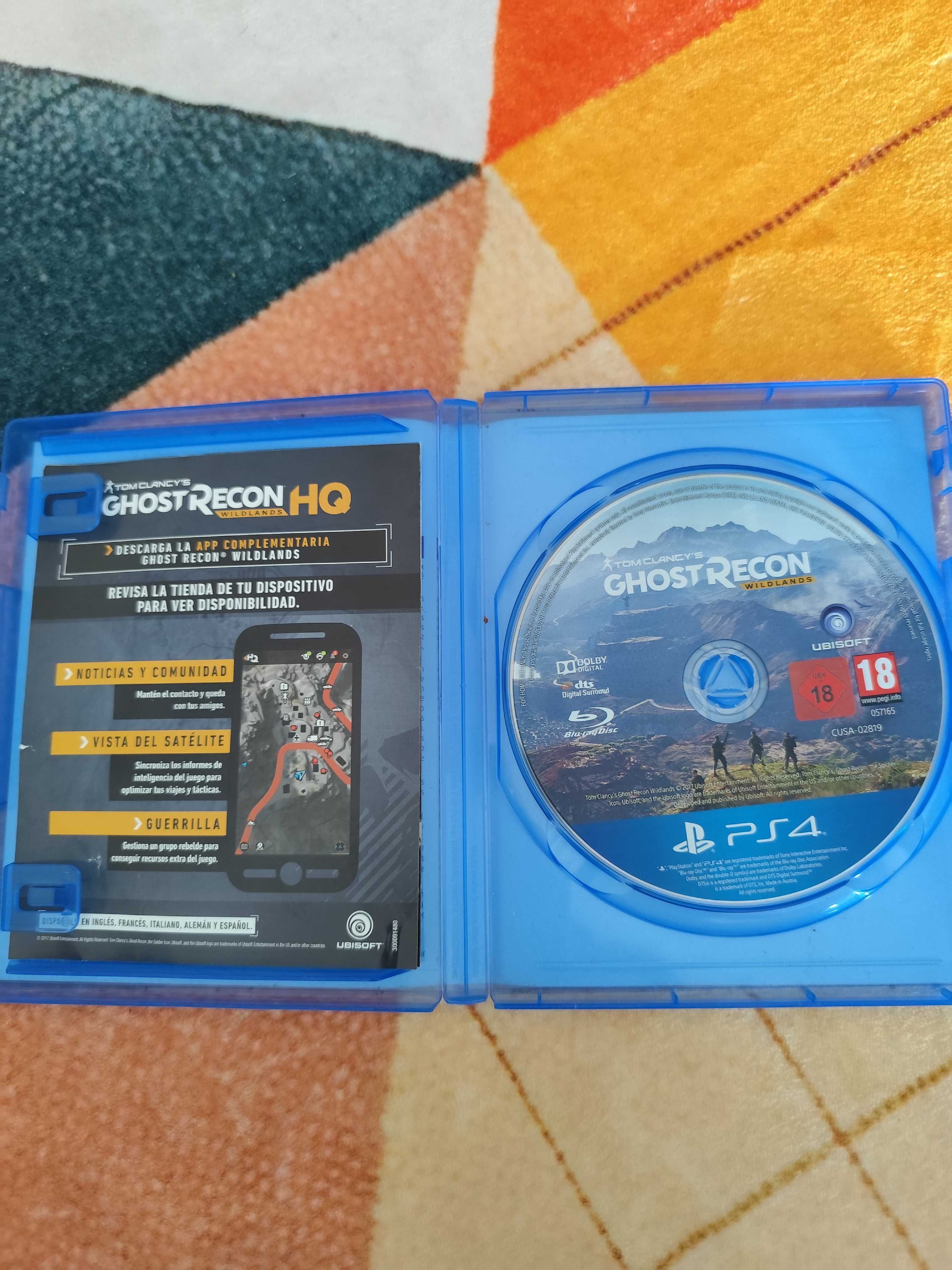 Jogo Ghost Recon ps4