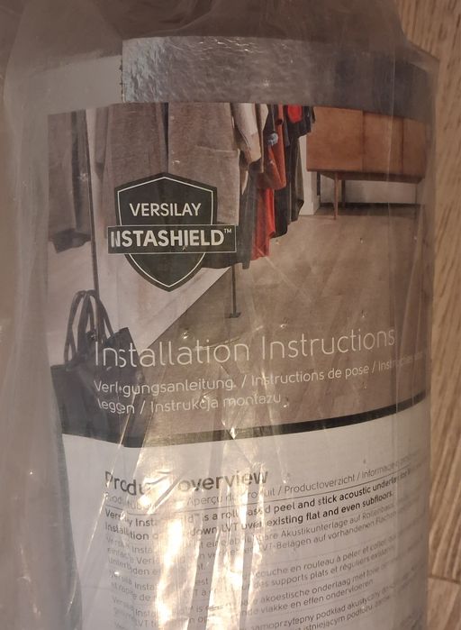 Podkład pod panele winylowe, samoprzylepny Versilay