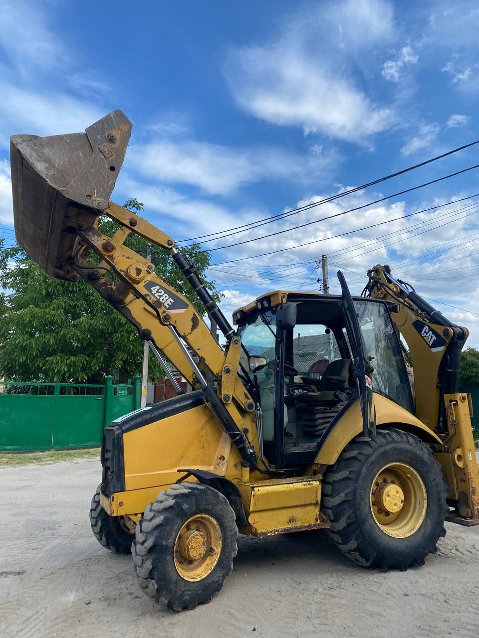 Ескаватор навантажувач Caterpillar 428E