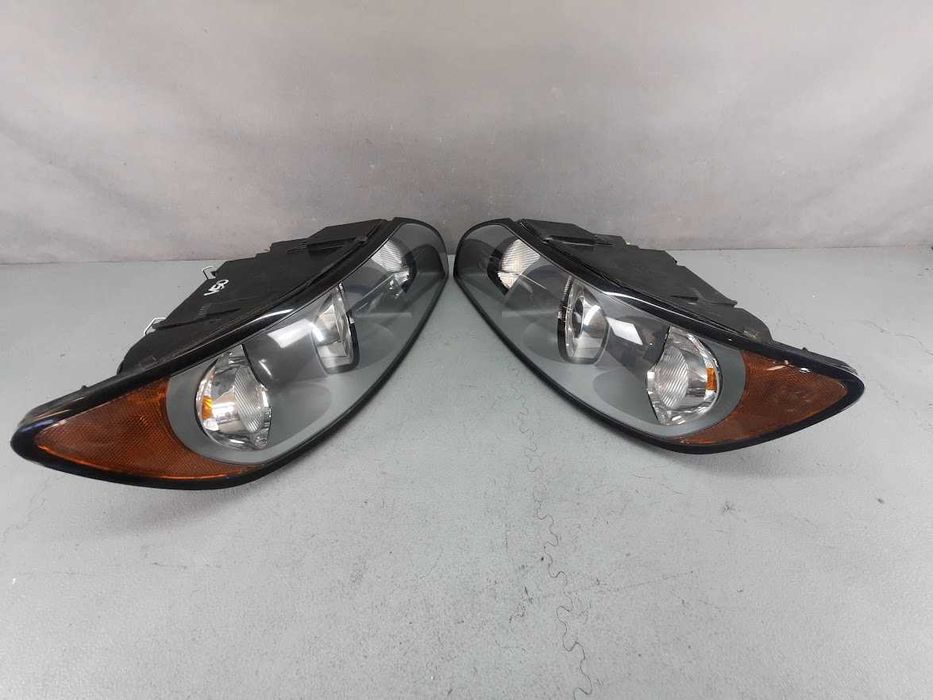 Volvo V50 S40 Lampy Przód Przednie Komplet Lewa + Prawa Ładne Europa