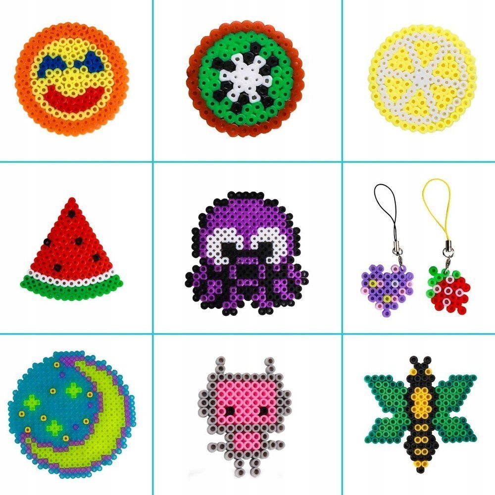 Koraliki Do Prasowania Szablony Beads 5000 Elementów Do Bransoletek