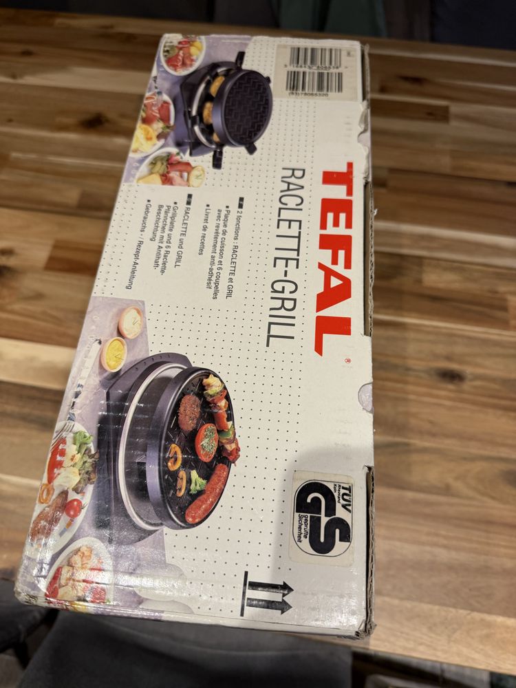 Grill raclette elekrytczny tefal