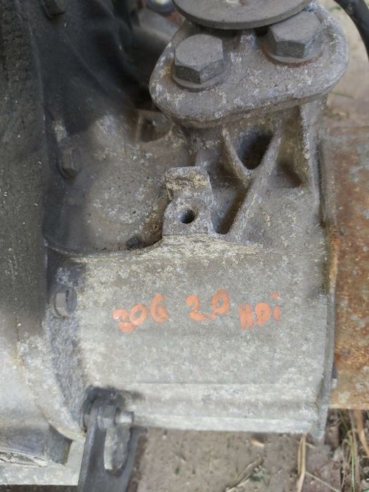 Skrzynia biegów 20DM18, półoś peugeot 206 2.0hdi