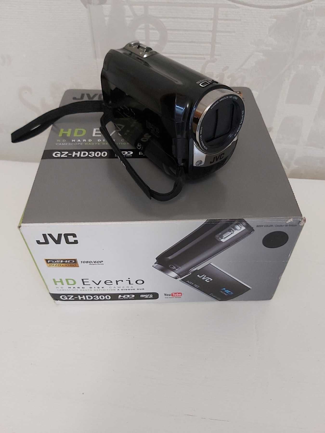 Продам видеокамеру JVC GZ-HD300, 60 GB, FullHD