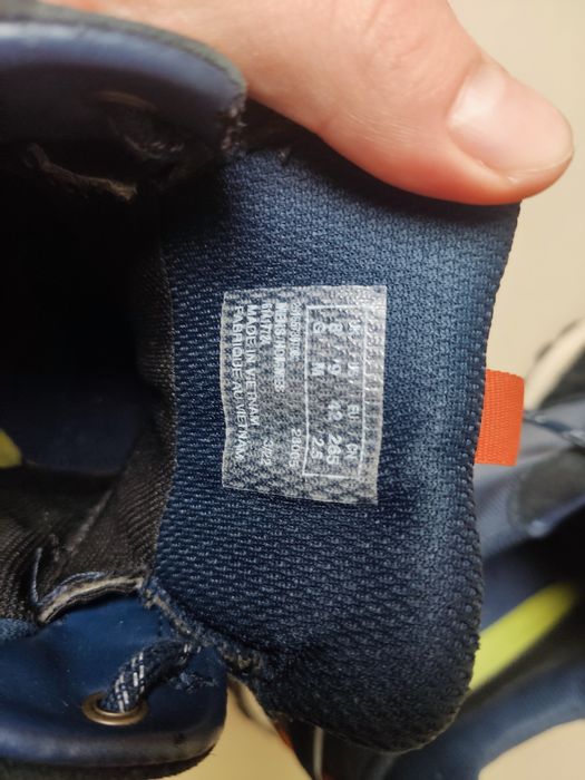 Чоловічі сині кросівки Clarks Atl Trek Walk на Waterproof