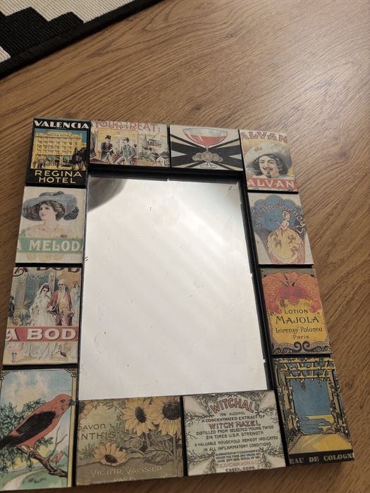 Espelho decorativo vintage – peça única