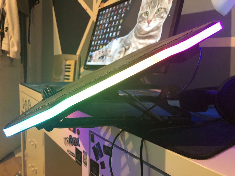 Podstawka chłodząca TRUST GXT 1126 Aura RGB