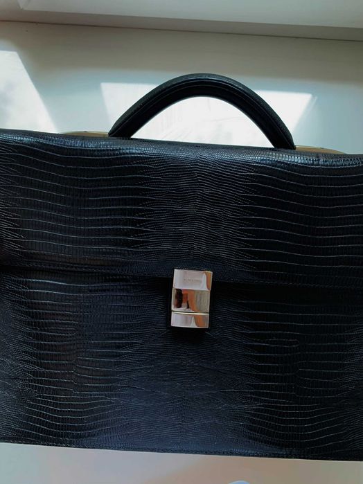 Мужской кожаный портфель сумка Neri Karra