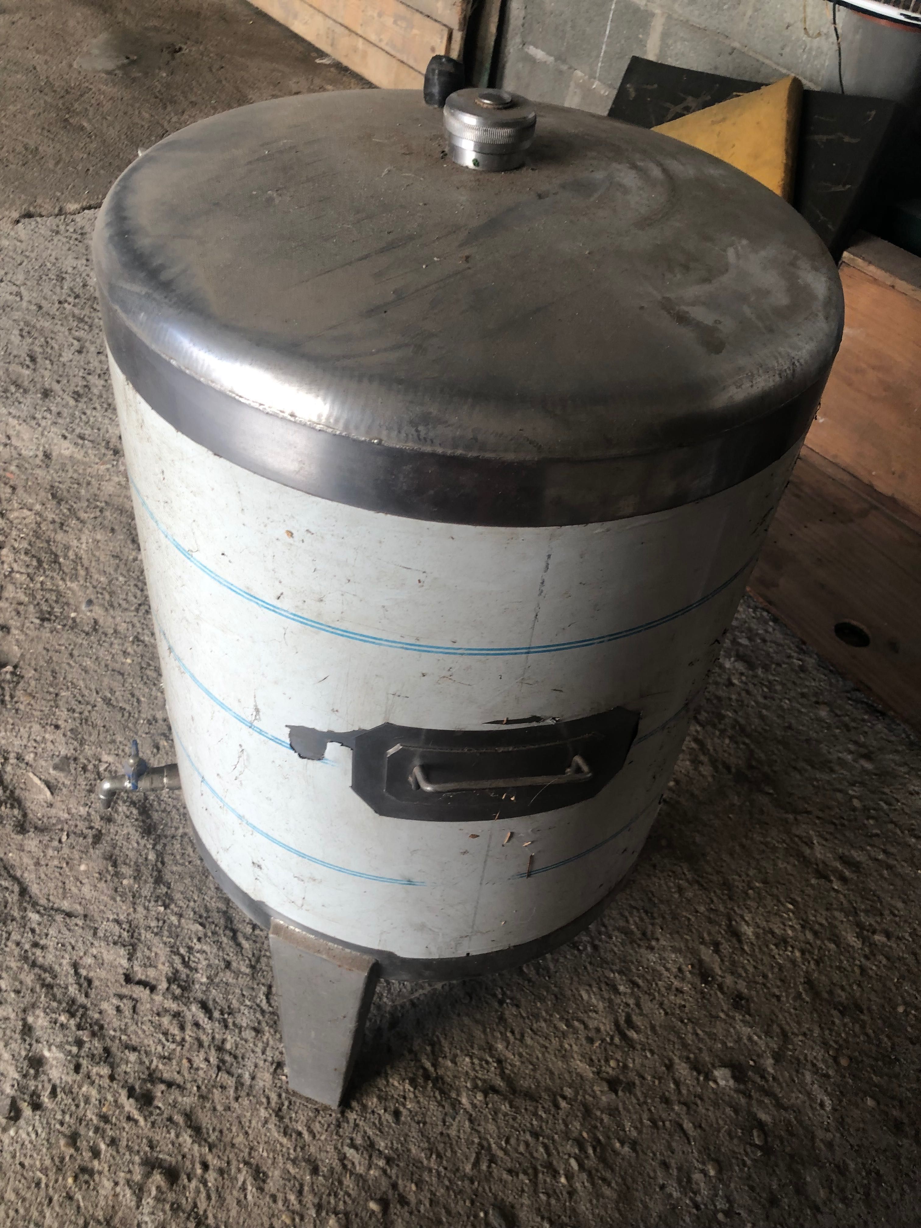 Cuba inox vinho 100l