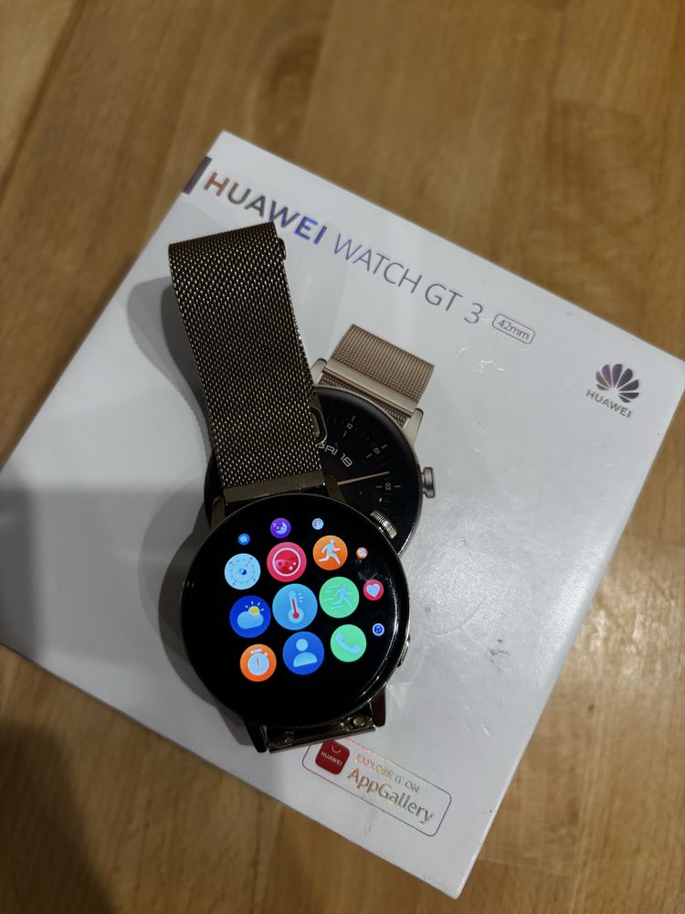 Smartwach Huawei gt3 42mm złoty