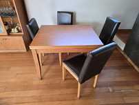Mesa jantar pinho mel