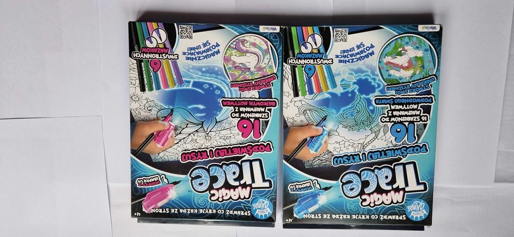 szablony do malowania z bajkowymi motywami podświetlaj i rysuj