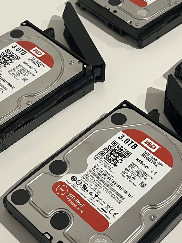 Serwer NAS Synology DS418 + 4x 3 TB WD RED – gotowy zestaw