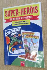 Livro - Revista Super Heróis História Portugal em BD - Salgueiro Maia