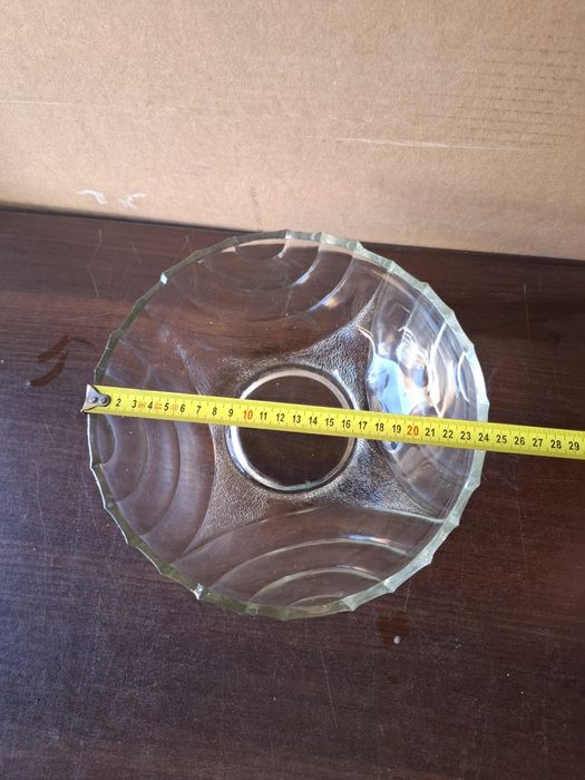 Stara misa szklana szkło PRL