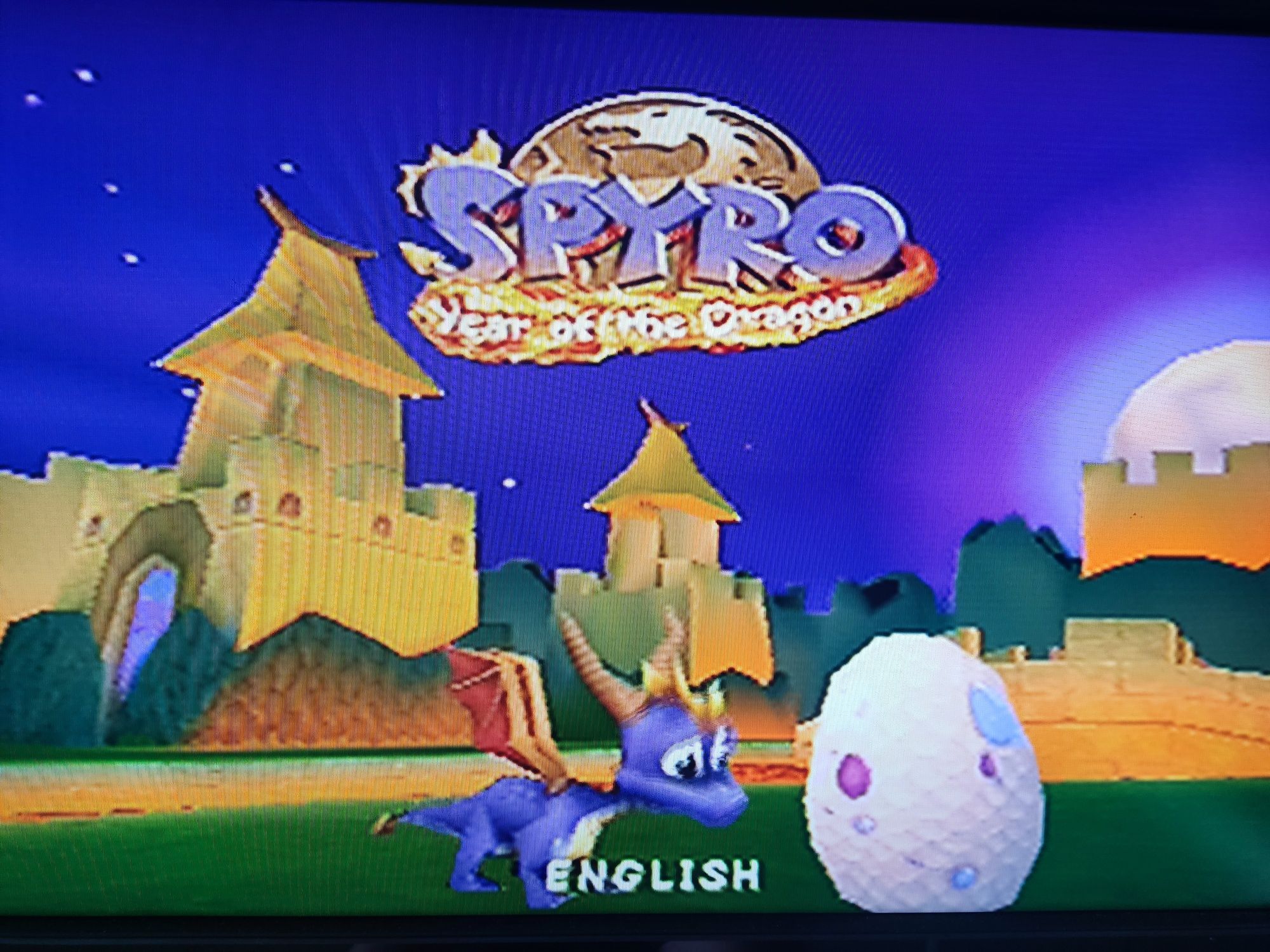 Spyro Year of the Dragon, z polskiej dystrybucji na PlayStation