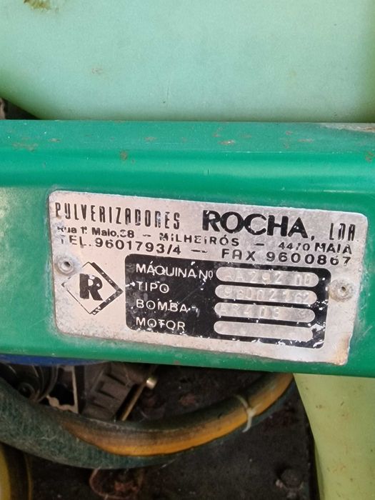 Pulverizador Rocha para Tractor