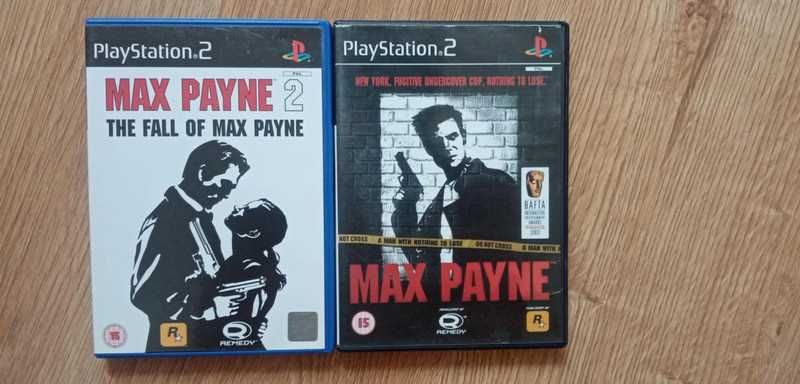 Max Payne 1 i 2 na PS2 (3xA)