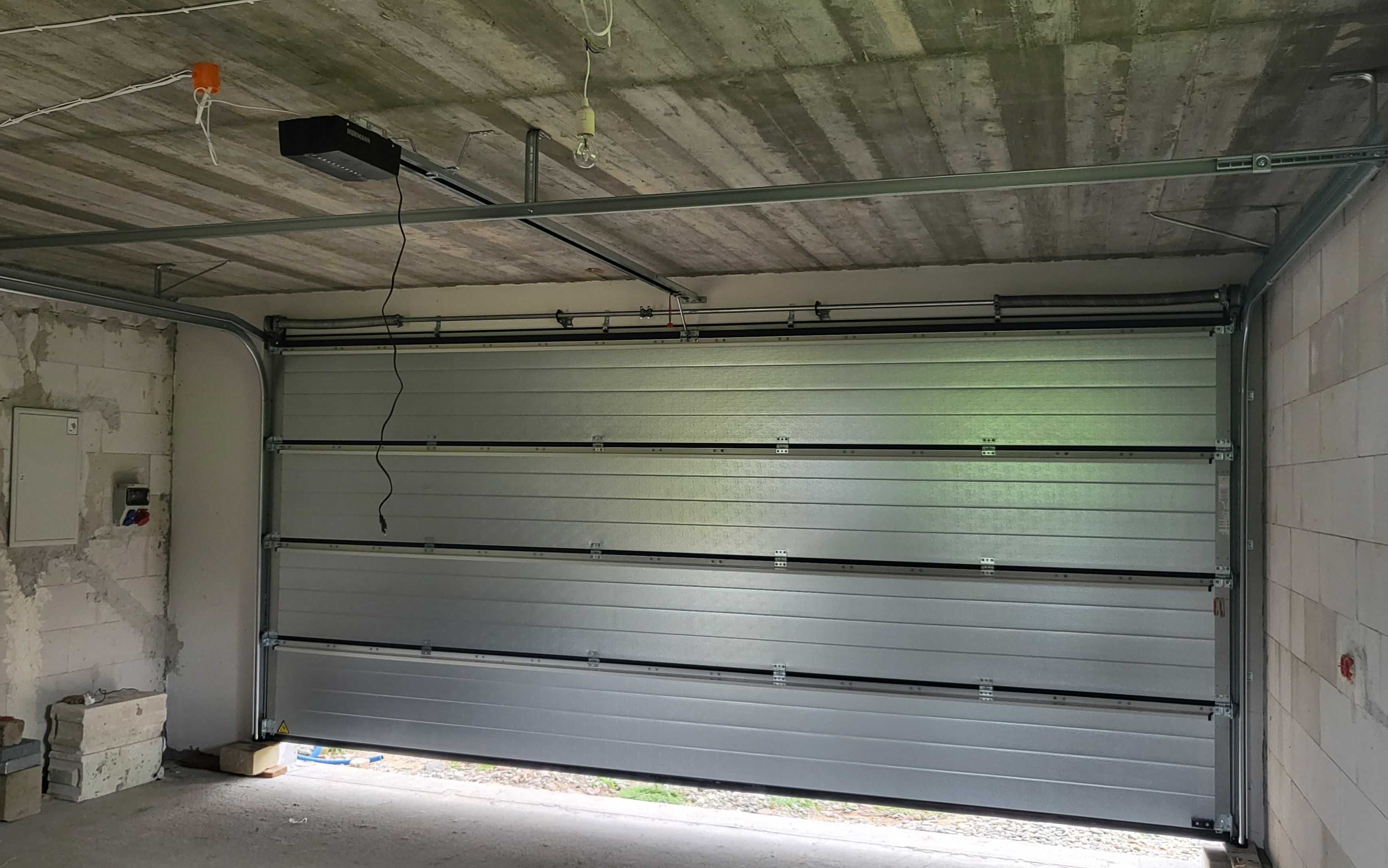 Brama garażowa Hormann 5000x2250 z napędem montaż w cenie