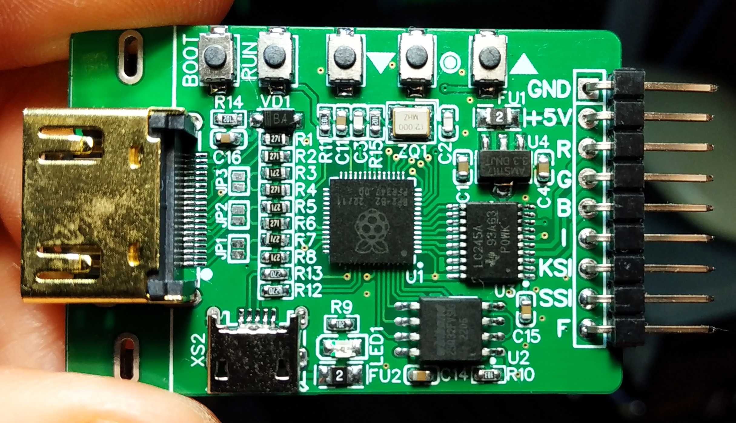 Конвертер RGB to VGA/HDMI - ZX-Spectrum