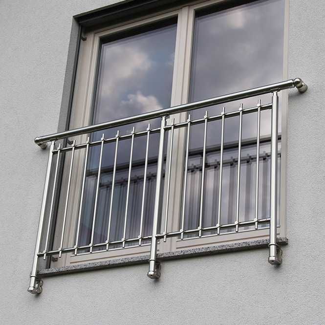 barierki nierdzewne balkony francuskie szklane Warszawa Lublin Siedlce