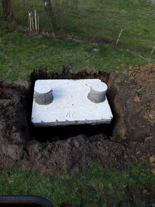 Szambo z WYKOPEM Zbiornik Betonowy Zbiorniki na Szamba Wodę Deszczówkę