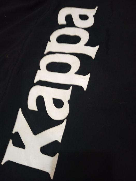 Куртка анорак kappa черного цвета