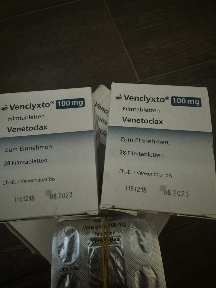 Venclyxto, венкликсто 100 mg
