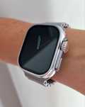 Srebrny smartwatch NOWY