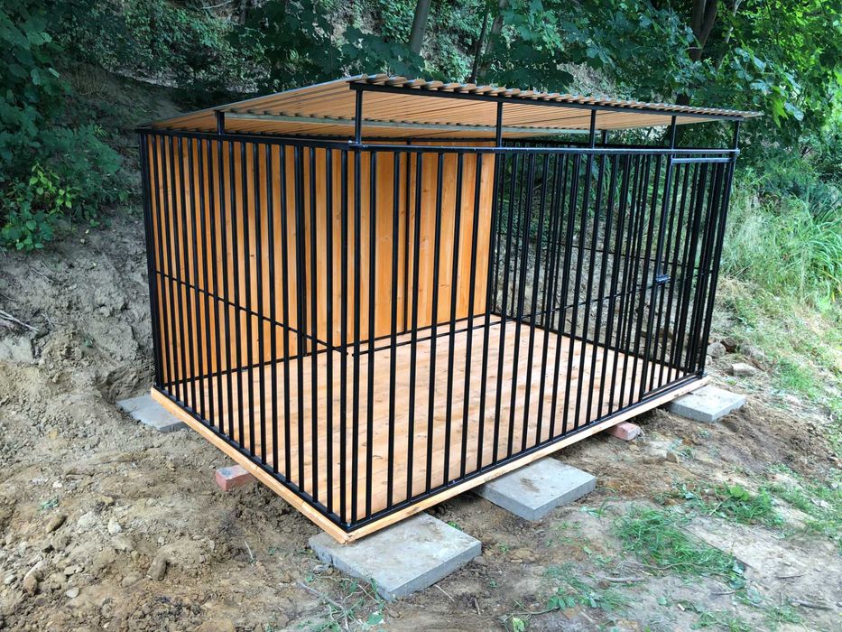 Kojec dla psa klatka wybiegowa- box -STAL