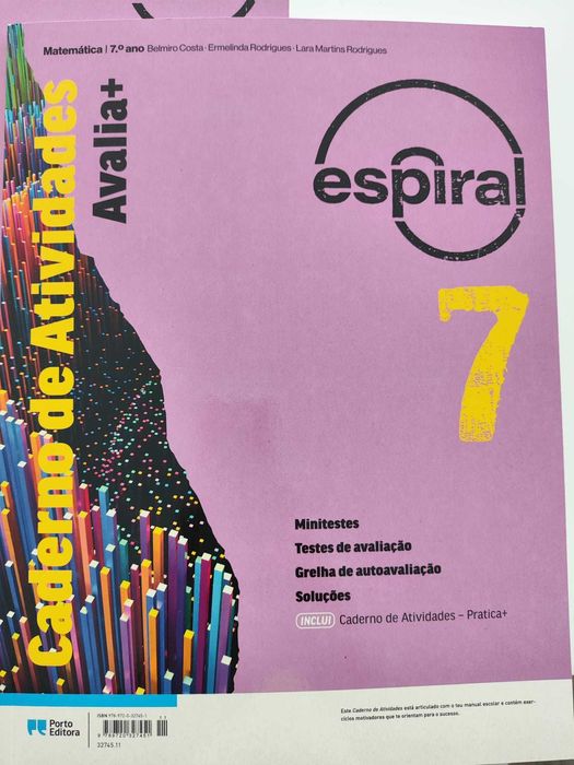 cadernos de atividades do 7º ano
