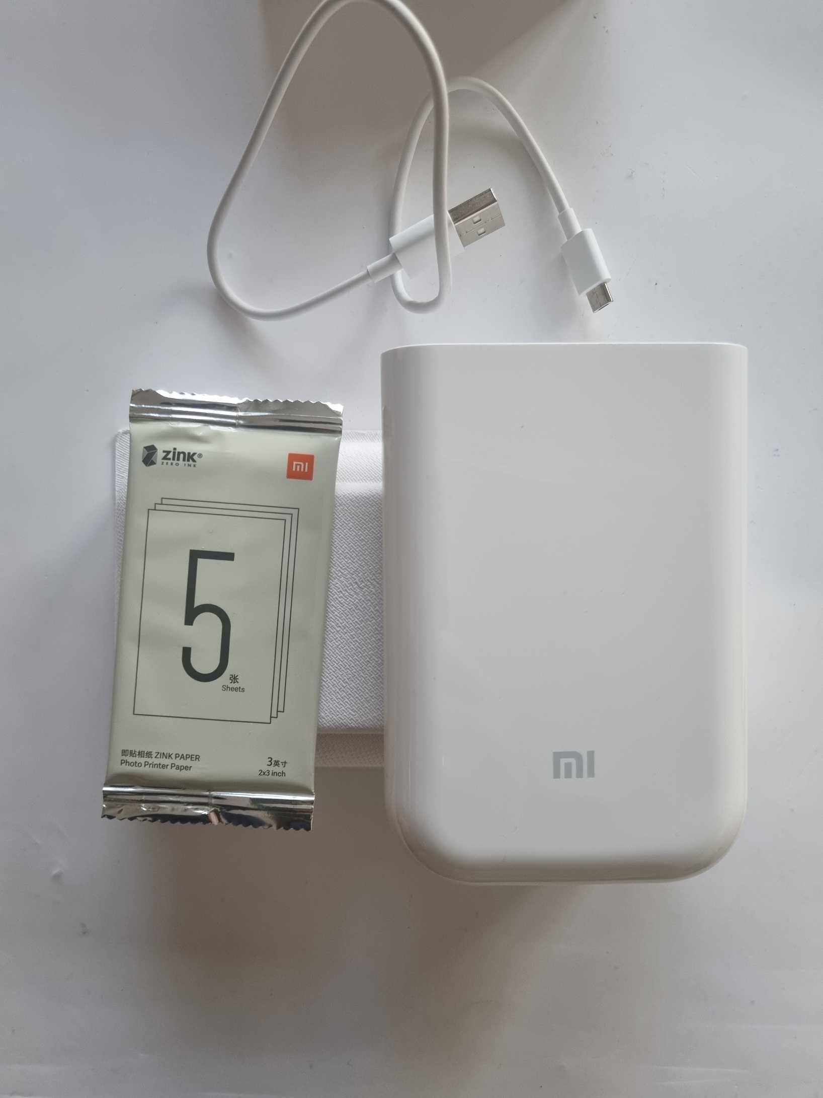 Xiaomi Mi Portable Photo Printer Mini Drukarka Bezprzewodowa.Przenośna