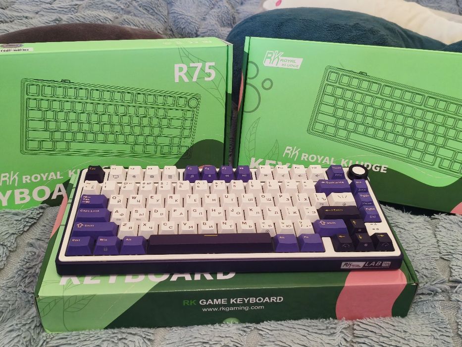Гарантія!! Royal kludge r75 нова