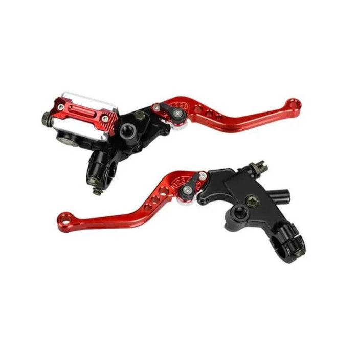 Manetes de travão e embraiagem ajustáveis universais 22 mm