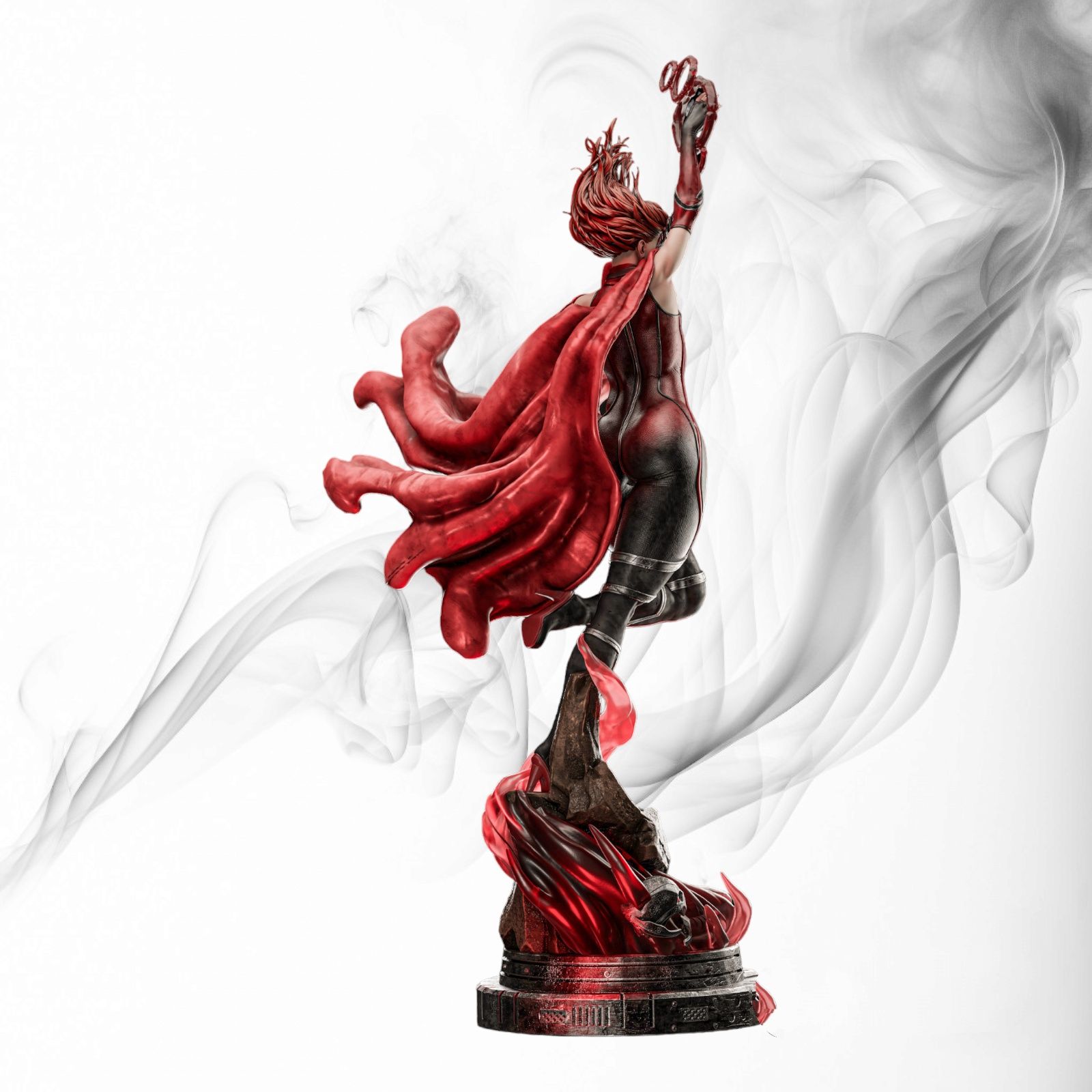 Figurka druk 3D żywica " Scarlet With " - 12 cm