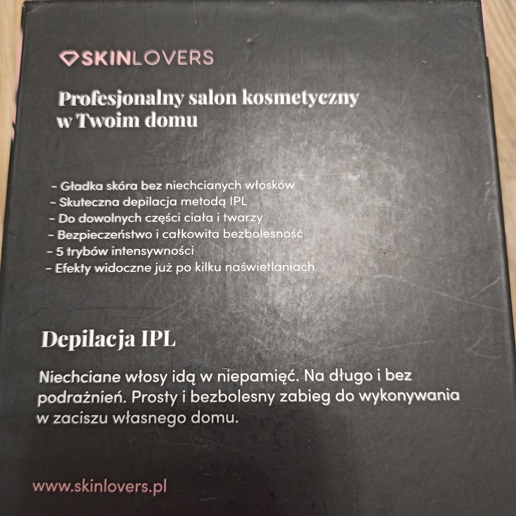 Depilacja IPL SkinLovers Beam