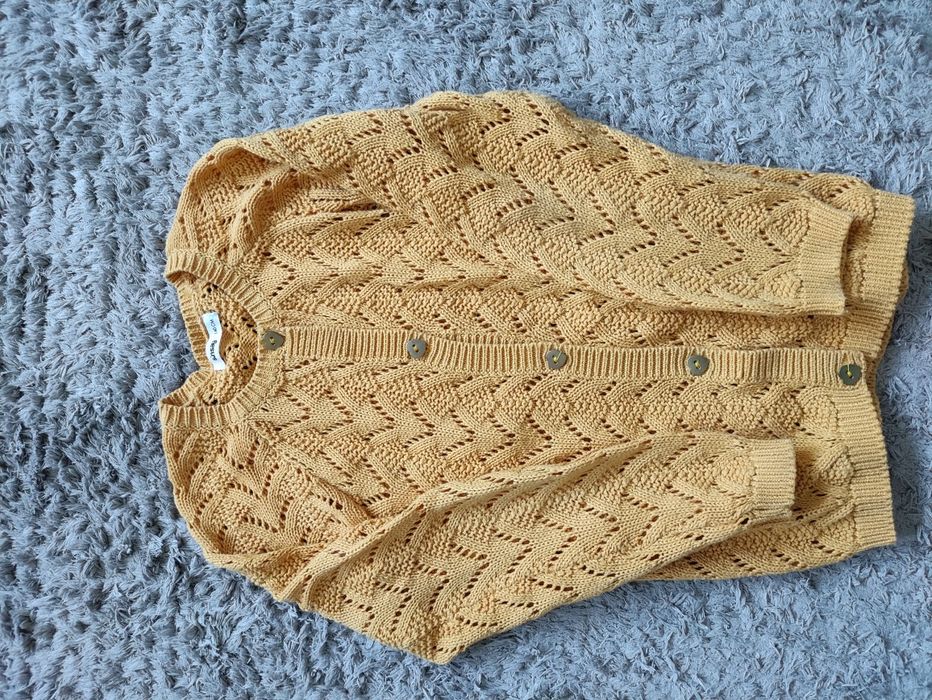 Sweterek rozpinany dla dziewczynki