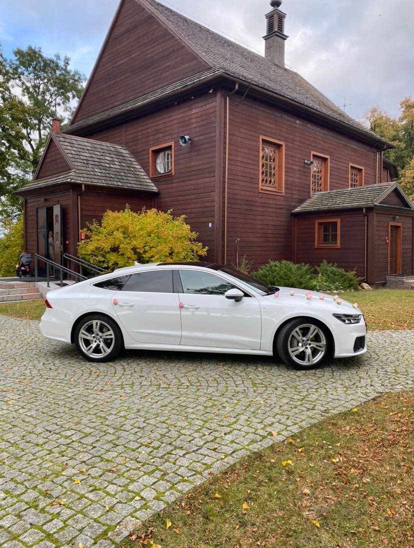 Samochody do ślubu Audi A7/Merc Gle53AMG