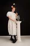 Платье Simone Rocha x H&M. Платье в романтическом стиле.