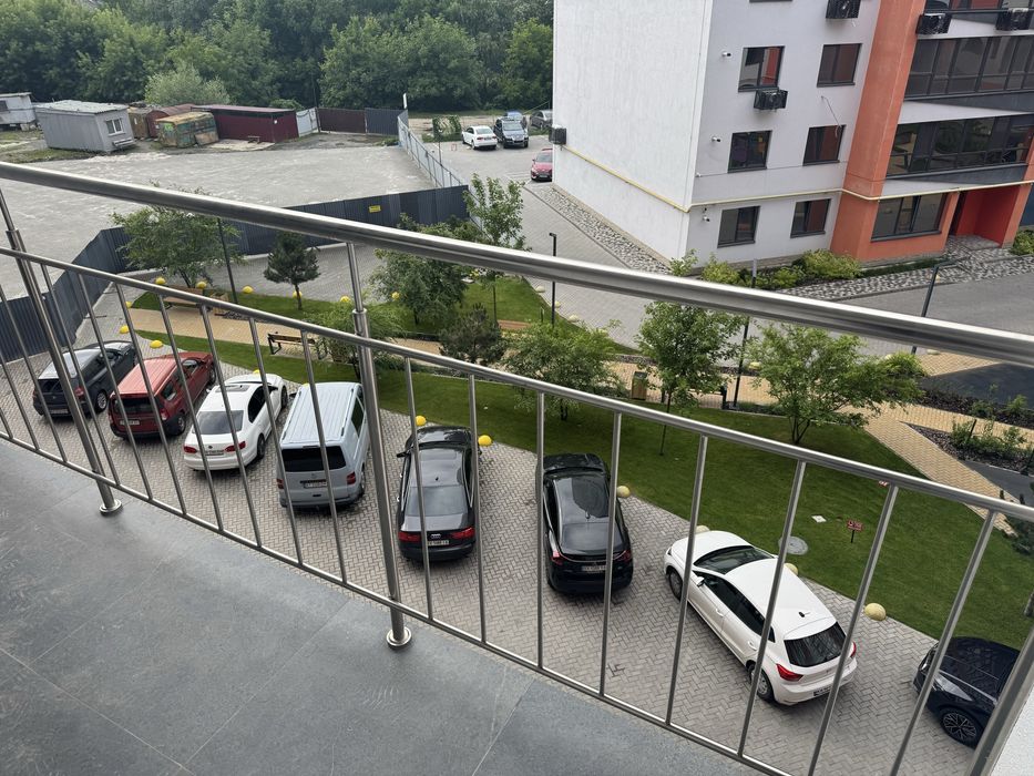 Перилло Нове з нержавіючоі сталі розмір 403/117см