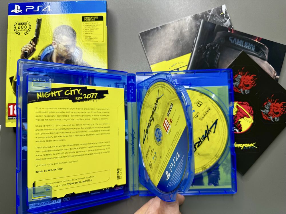 Gra “Cyberpunk” PS4