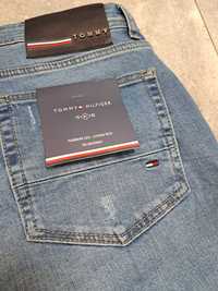 Spodenki, jeansowe meskie Tommy Hilfiger Denim W33. W36, W38, W40
