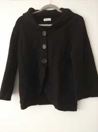 Sweter rozpinany czarny Orsay