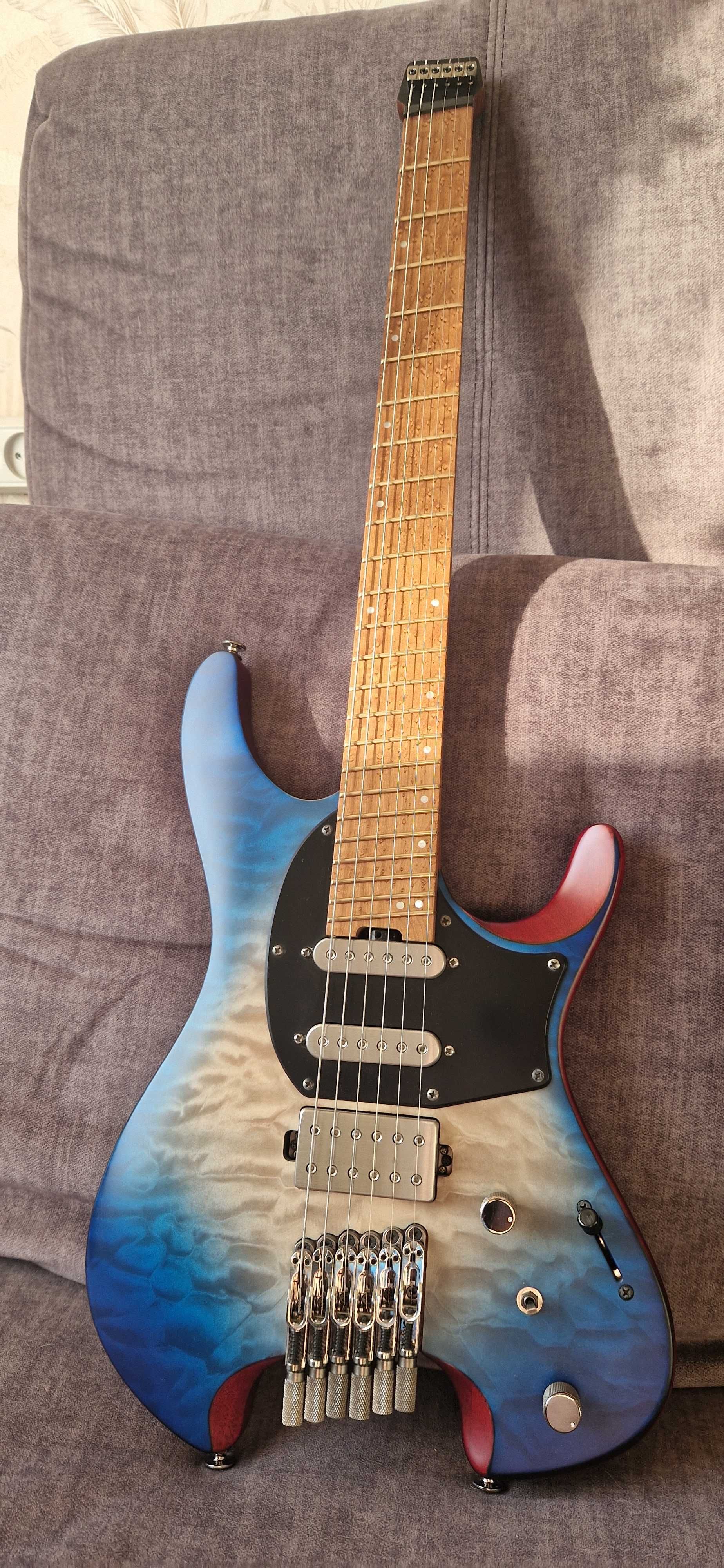 Електрогітара Ibanez QX54QM Headless