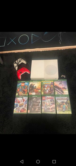 Xbox one s plus 2 pady i gry