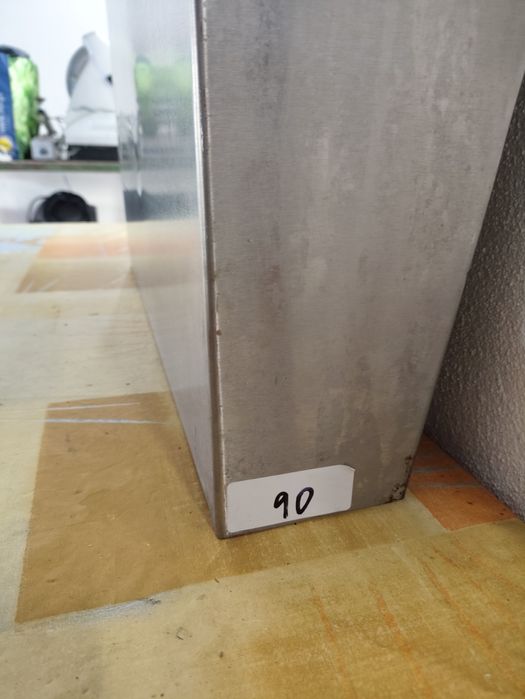 Gaveta em inox porta sacos 550x340x 150x90
