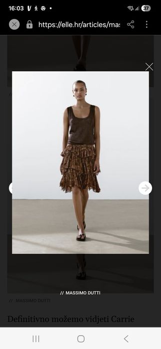 Spódnica Massimo Dutti