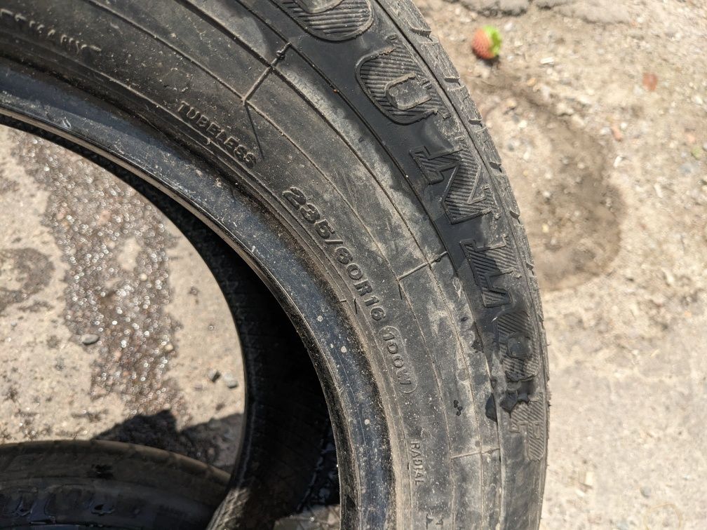 235/60R16 Dunlop 8мм літо
