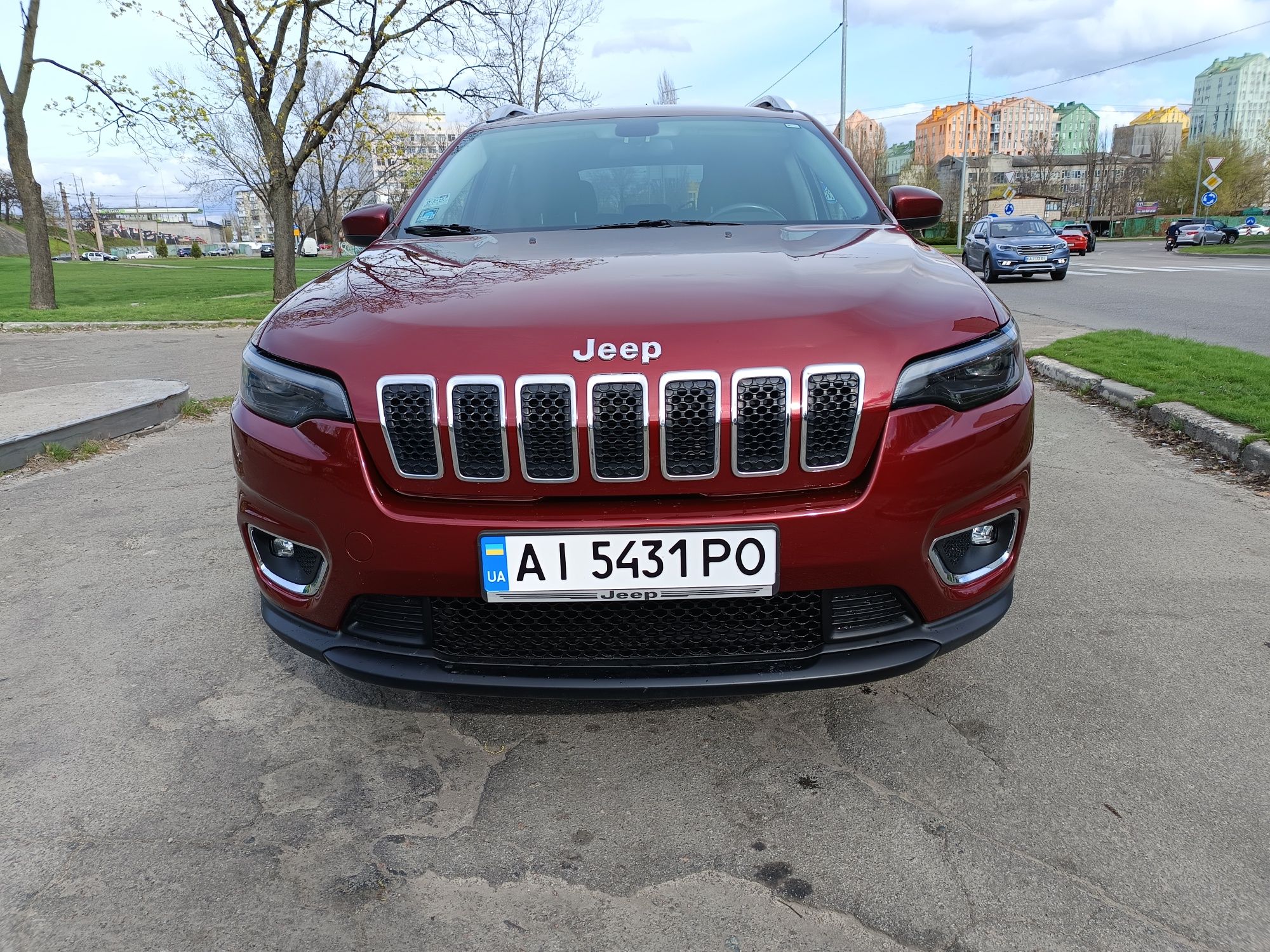 Jeep Cherokee kl 2018 року, рестайл