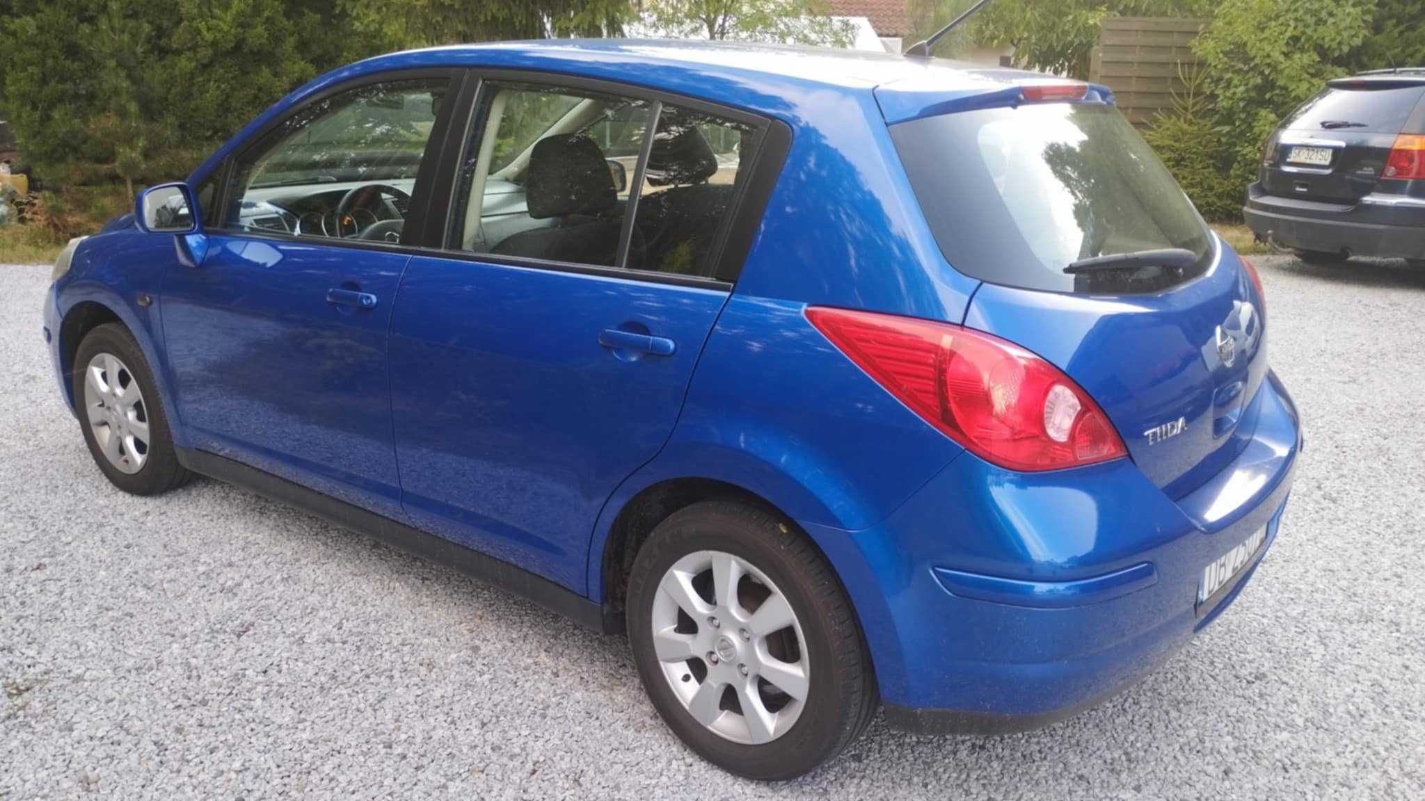 nissan tiida 2009 1.6 110km klimatronic tempomat wersja